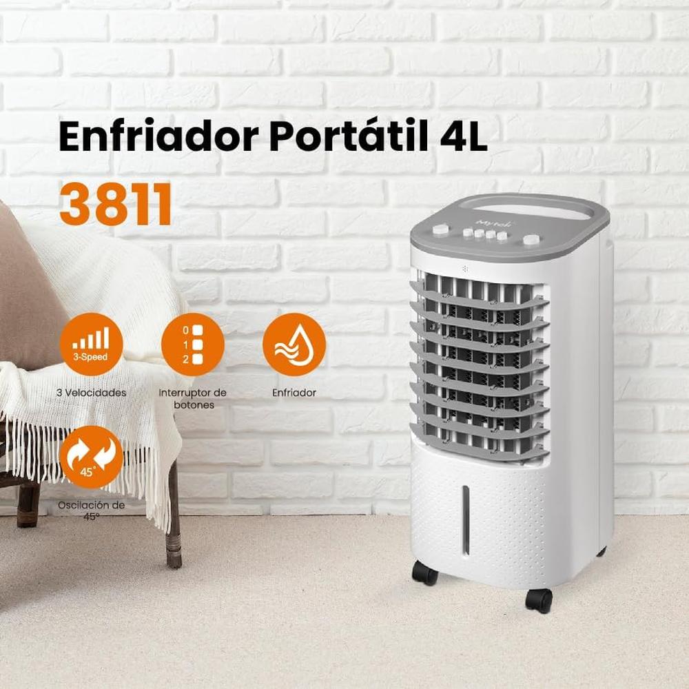 Foto 3 pulgar | Enfriador de Aire Evaporativo Mytek 4 L