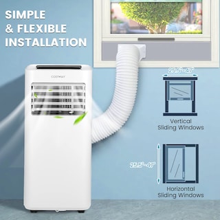 Foto 7 | Aire Acondicionado Portátil Costway 10000 Btu Con Deshumidificador - Venta Internacional.