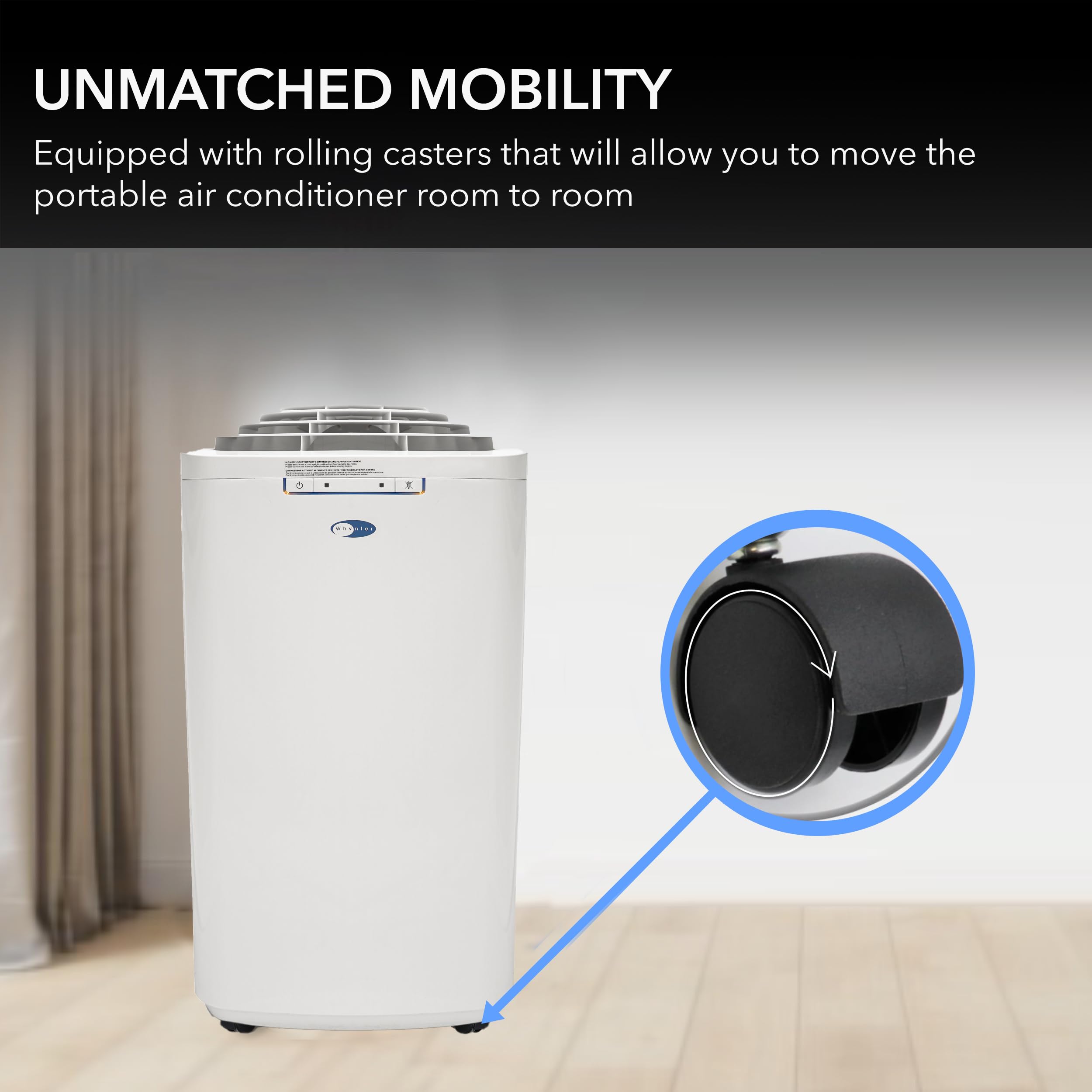 Foto 4 | Aire Acondicionado Portátil Whynter Arc-110wd 11.000 Btu - Venta Internacional.