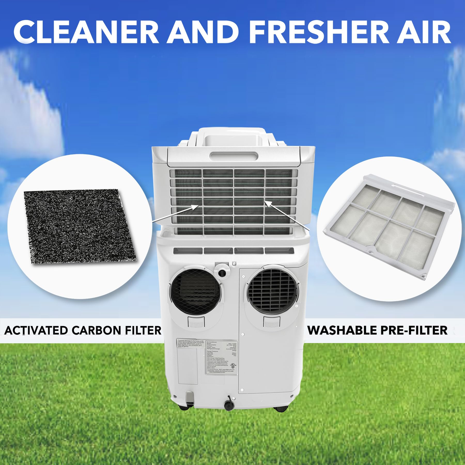 Foto 6 pulgar | Aire Acondicionado Portátil Whynter Arc-110wd 11.000 Btu - Venta Internacional.