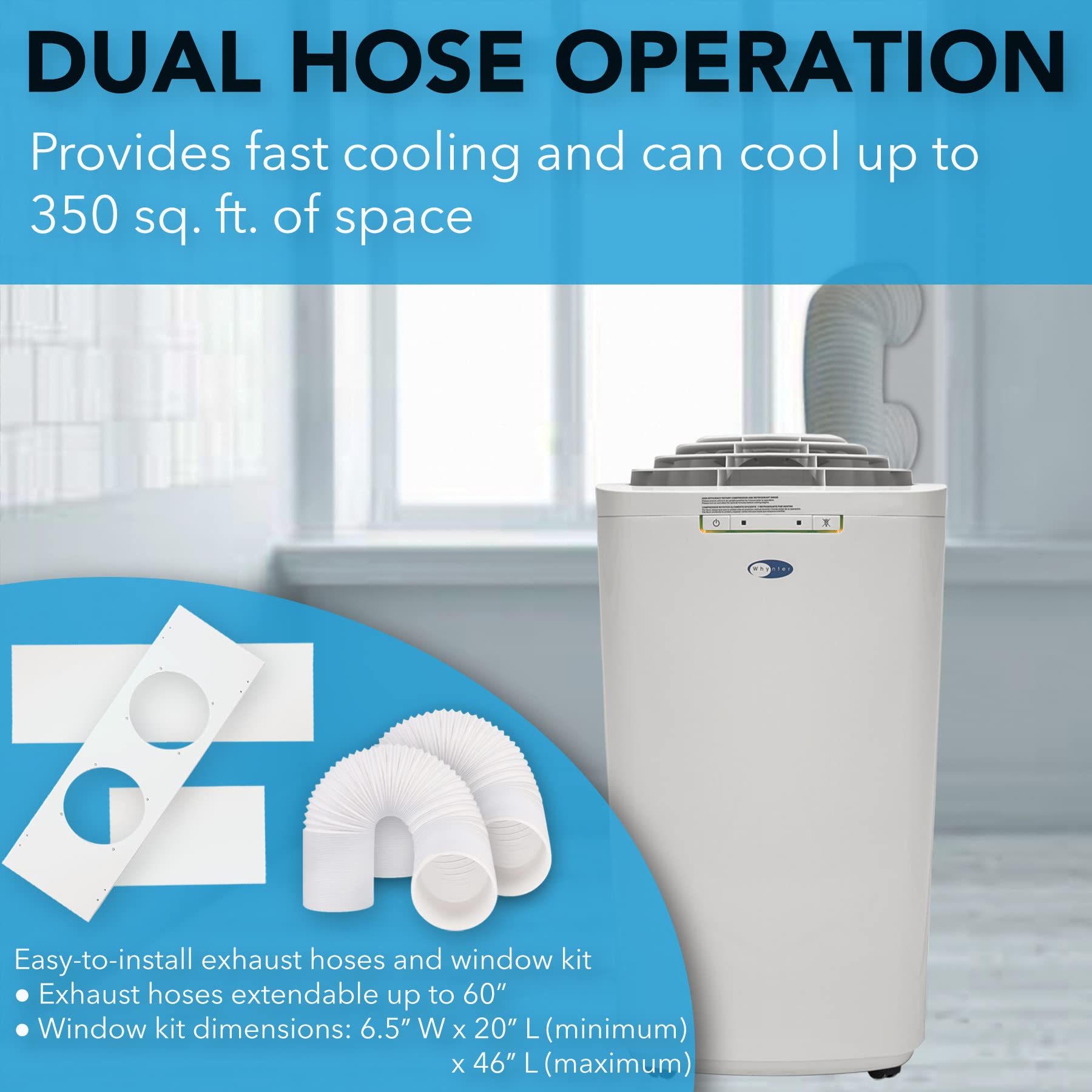 Foto 7 pulgar | Aire Acondicionado Portátil Whynter Arc-110wd 11.000 Btu - Venta Internacional.