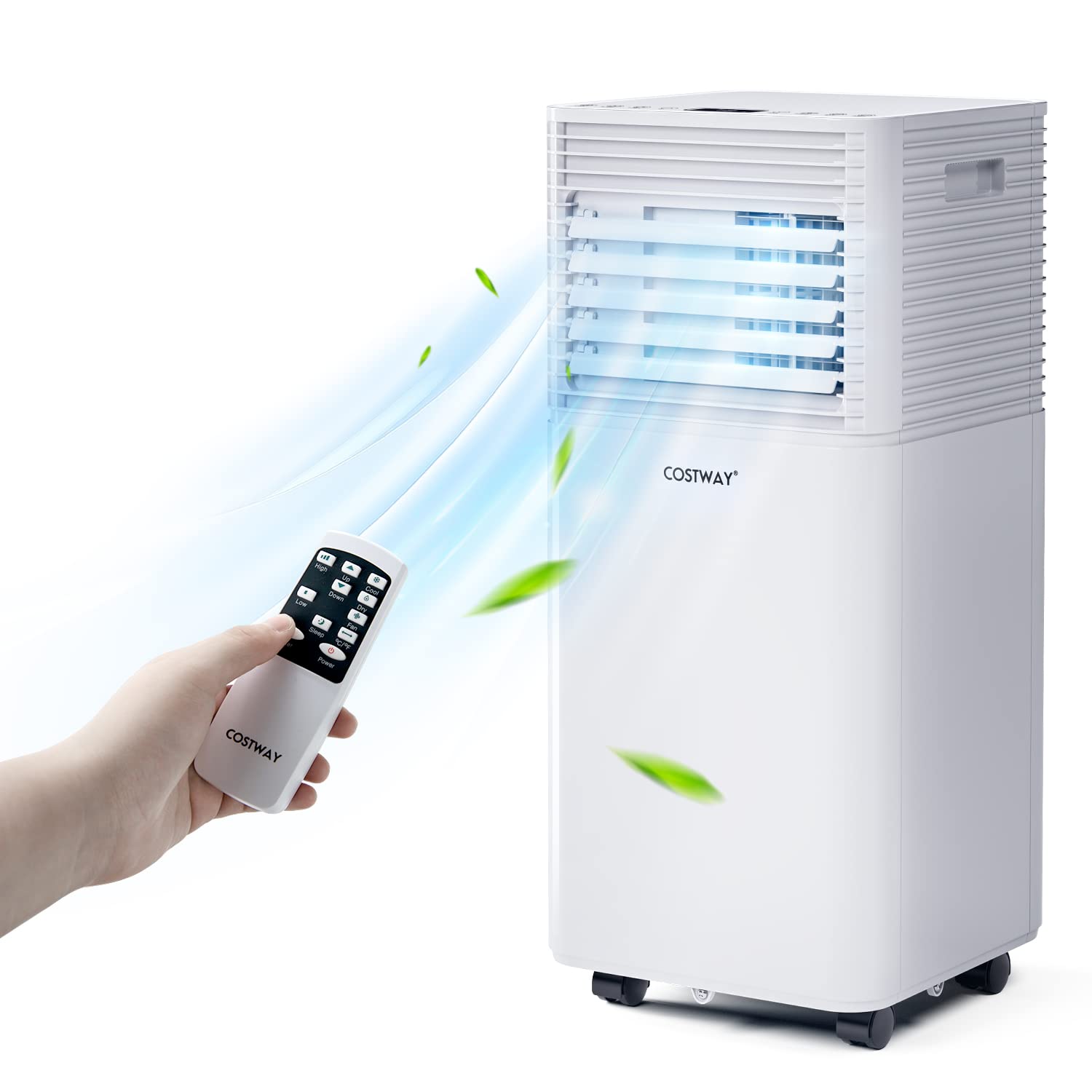 Foto 2 pulgar | Aire Acondicionado Portátil Costway 8000 Btu Para 230 Pies Cuadrados, Blanco - Venta Internacional.