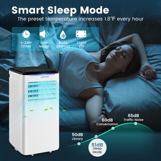 Foto 5 | Aire Acondicionado Portátil Costway 10000 Btu Para 400 Pies Cuadrados - Venta Internacional.