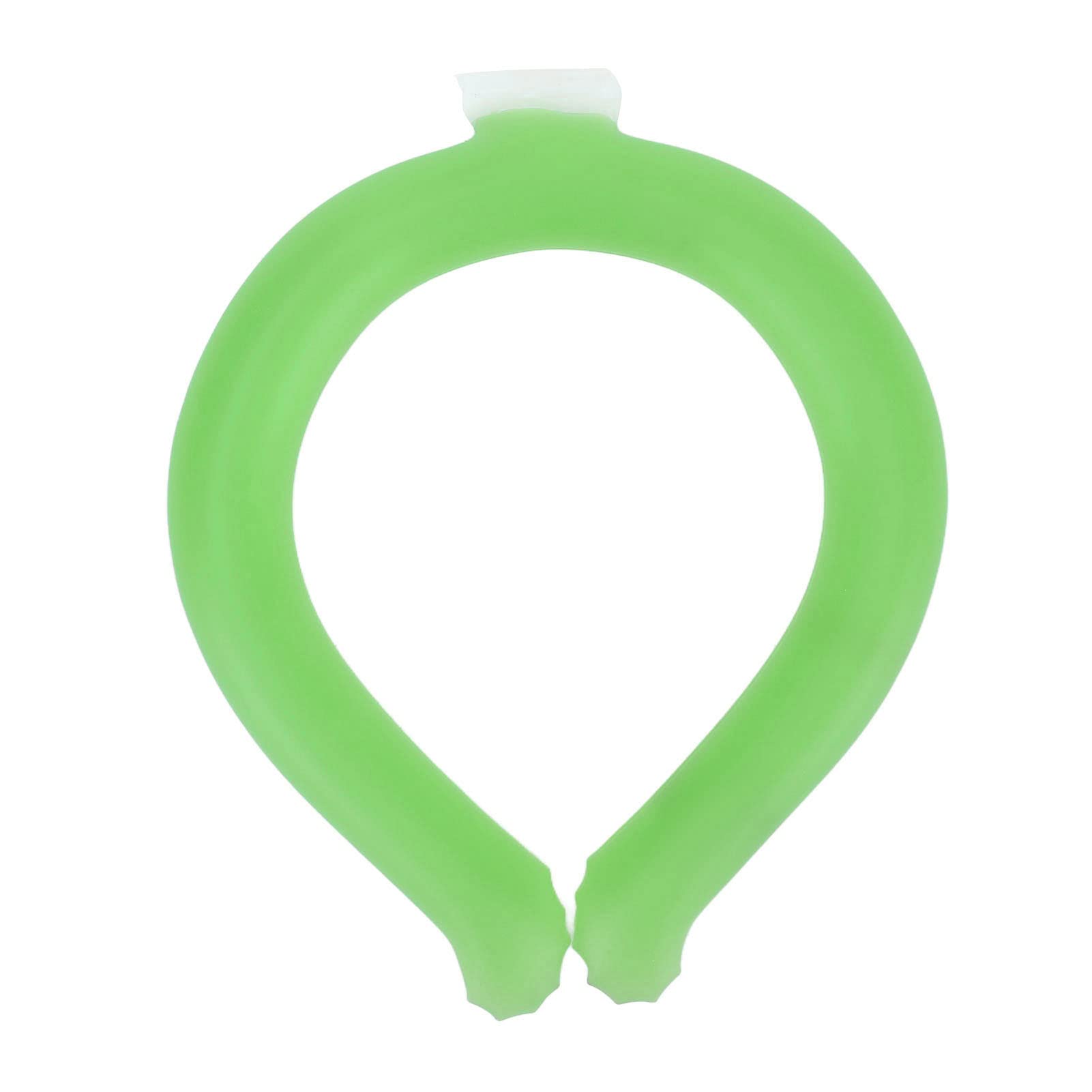 Tubo De Enfriamiento De Cuello Zjchao, Collar De Hielo Reutilizable, Verde - Venta Internacional.