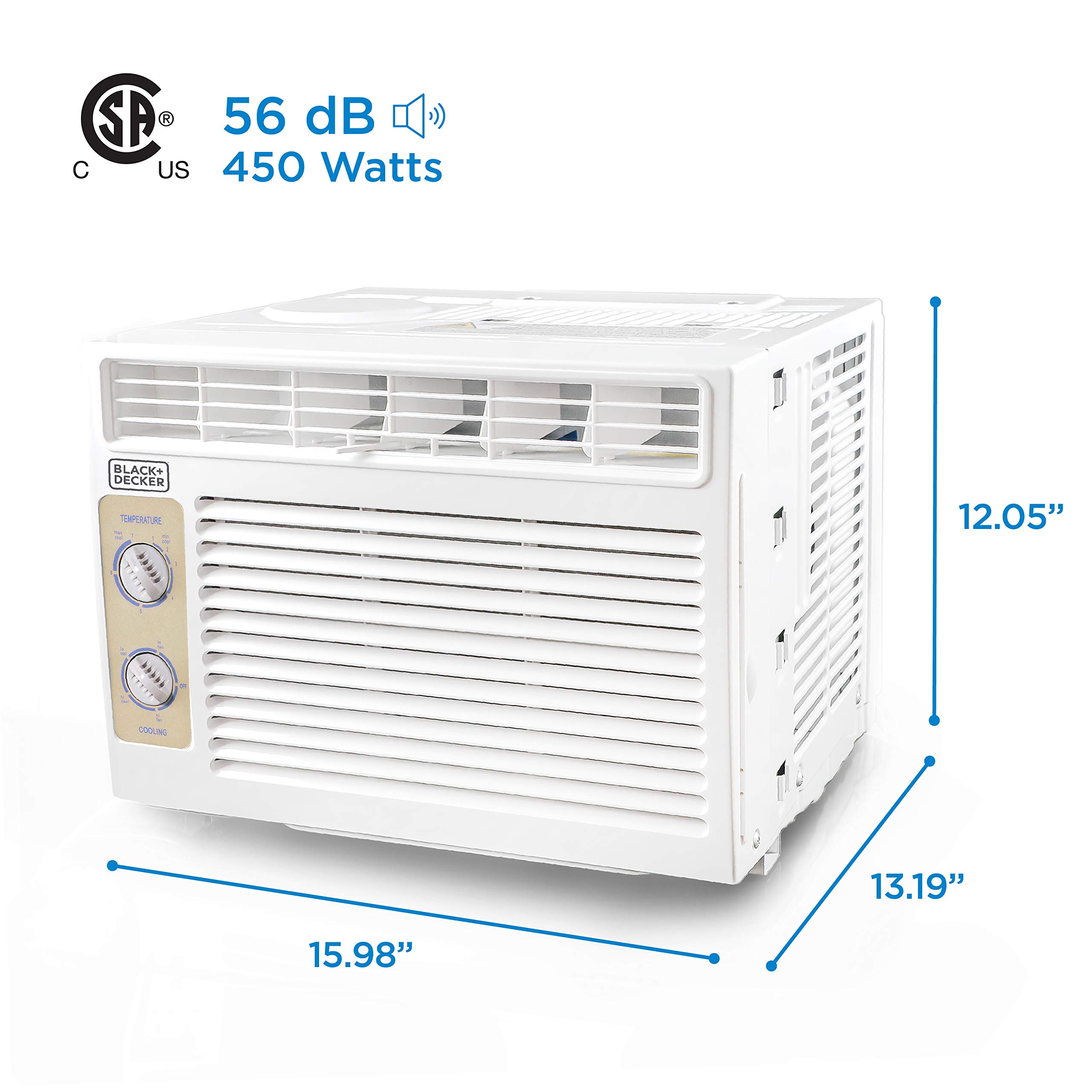 Foto 7 pulgar | Aire Acondicionado De Ventana Black+decker Bd05mwt6 5000 Btu - Venta Internacional.