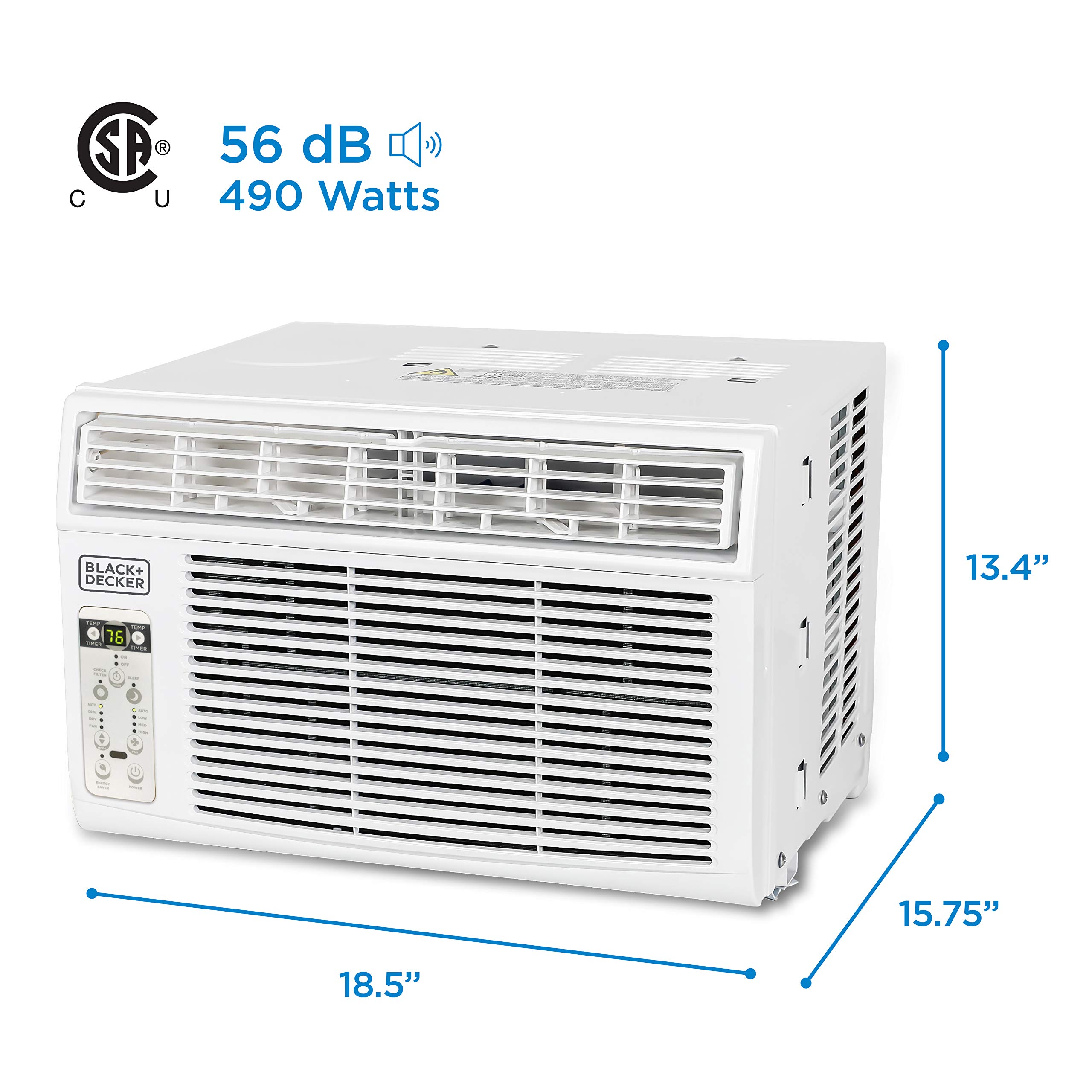 Foto 7 pulgar | Aire Acondicionado De Ventana Black+decker Bd06wt6 6000 Btu - Venta Internacional.
