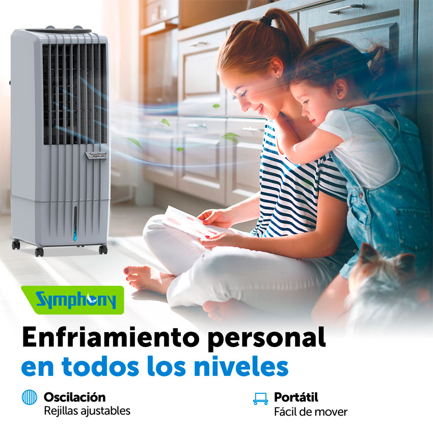 Foto 6 pulgar | Enfriador De Aire 12l Symphony