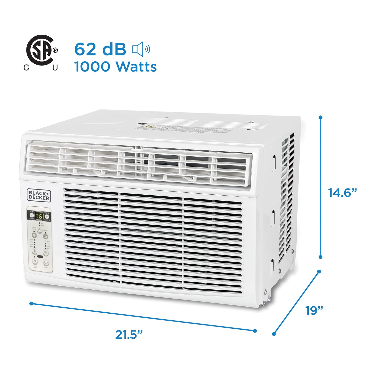 Foto 4 pulgar | Aire Acondicionado De Ventana Black+decker 14500 Btu Con Mando A Distancia - Venta Internacional.