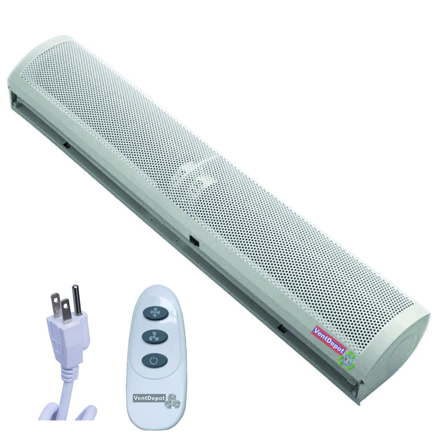 Cortina de Aire Airflowsentry Ventdepot Mxafs-001 1 Pieza Blanco