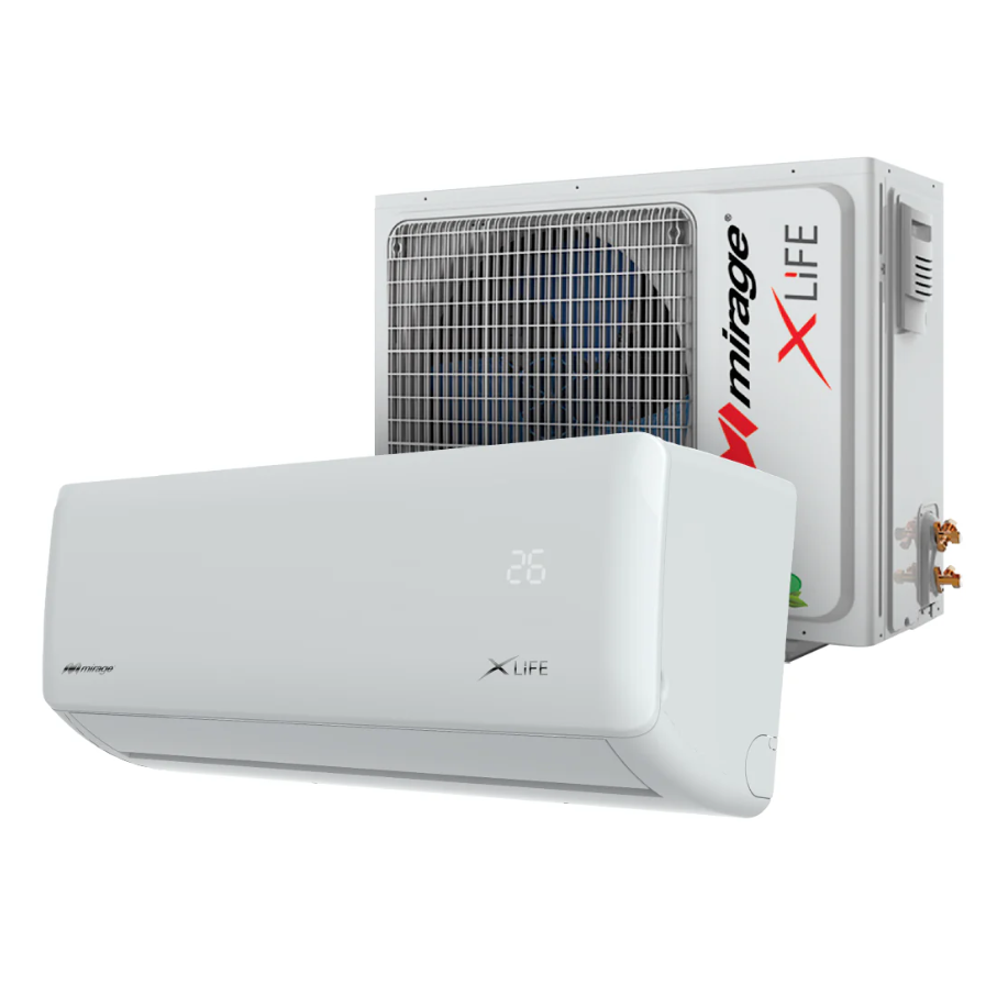 Aire Acondicionado Mirage Xlife Mini Split 12000btu Solo Frio 1 Tonelada Estandar 220v