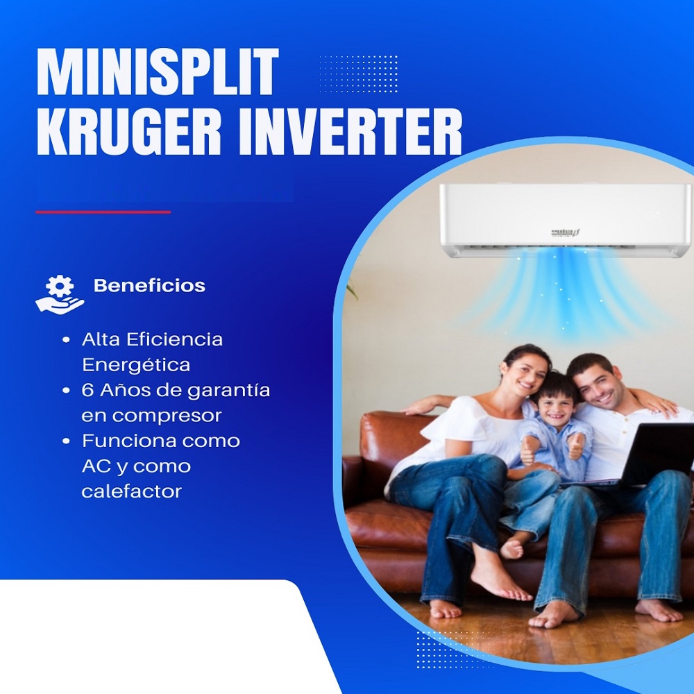 Foto 5 pulgar | Aire Acondicionado Inverter Mini Split 18m2 Msk18 Kruger
