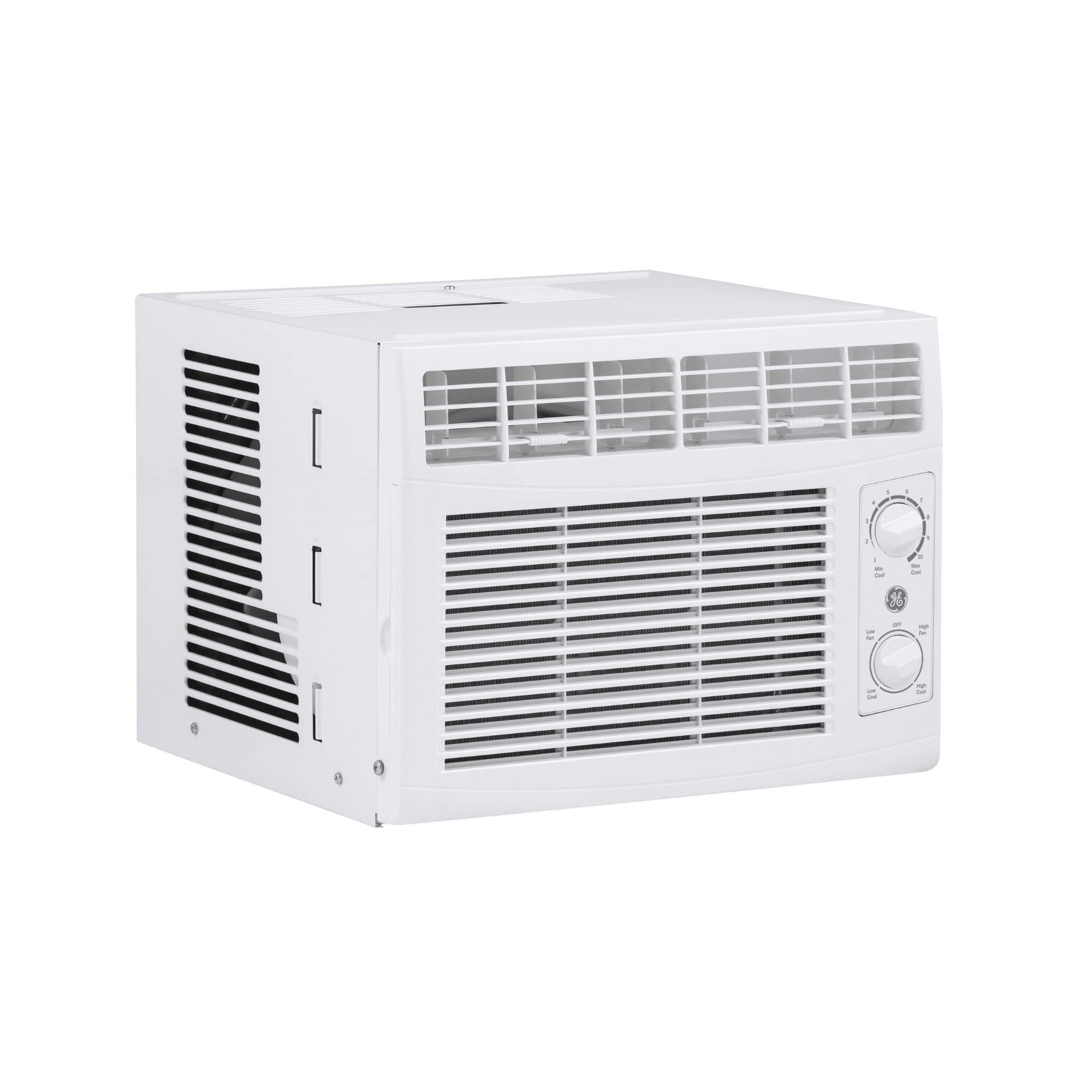 Aire Acondicionado Ge Window De 5000 Btu Para 14 M² Con Ventilador Blanco - Venta Internacional.