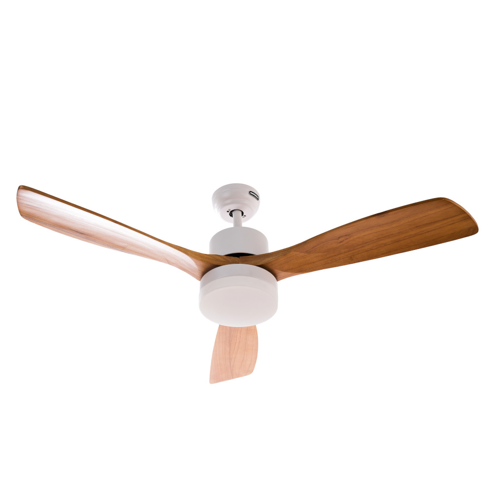 Ventilador de Techo Masterfan Aria 52 Pulgadas color Blanco/Madera