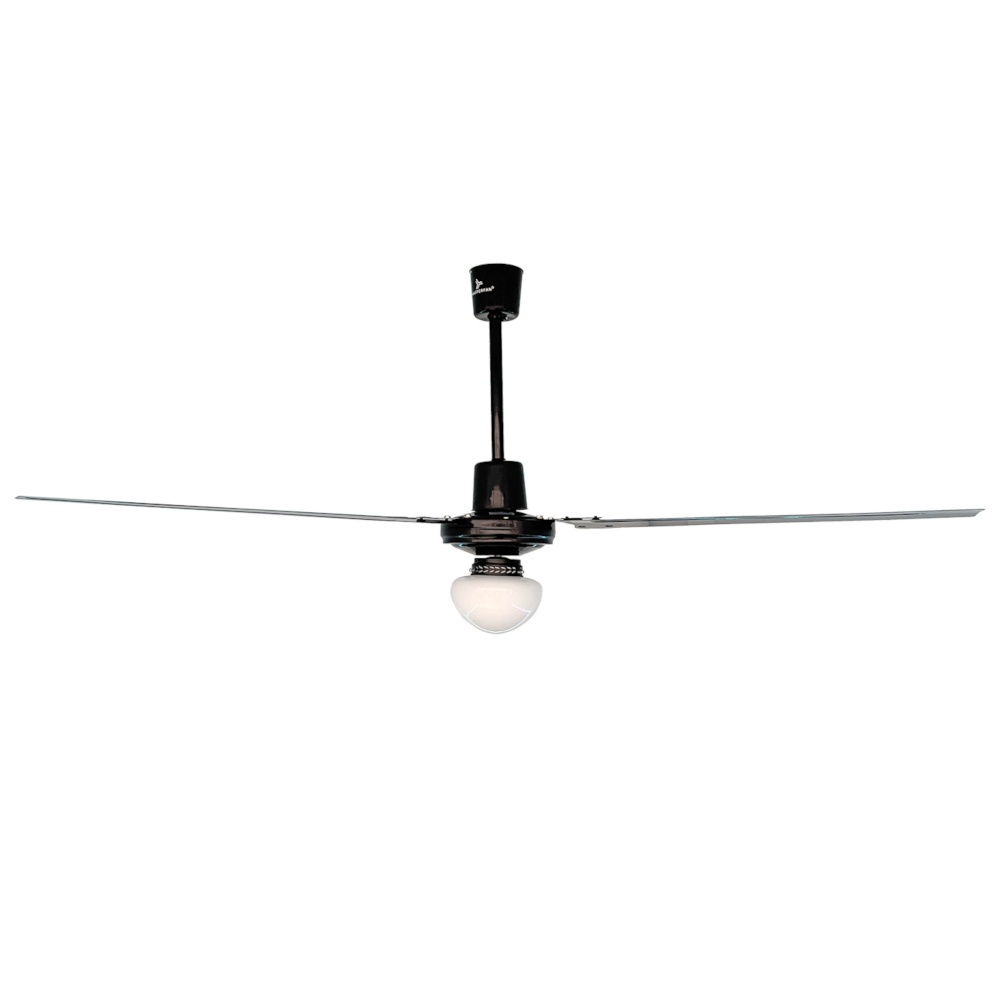Foto 2 | Ventilador Industrial De Techo Masterfan Icarus Con Luz 56 Pulgadas color Negro