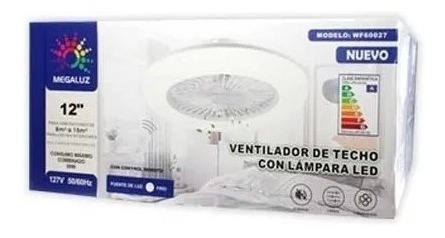 Foto 6 pulgar | Ventilador Tipo Extractor Megaluz WF60027 Color Blanco