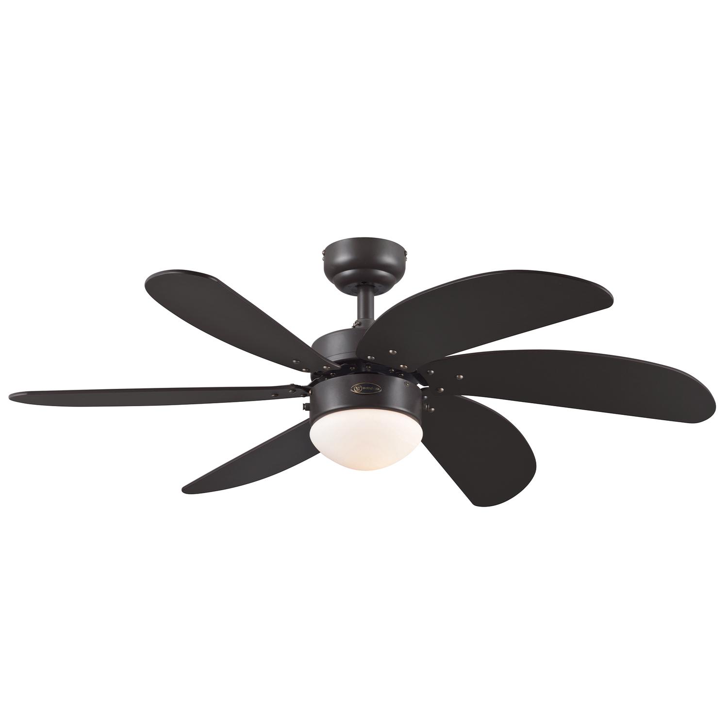 Turbo Max Ventilador Espresso 42'' 1 Luz Westinghouse