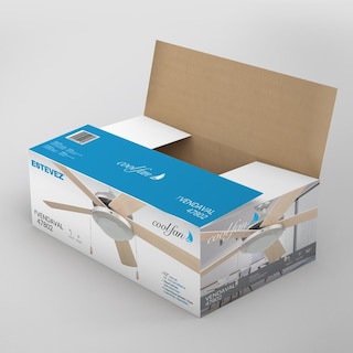 Foto 7 | Ventilador Coolfan de Techo Vendaval 52'' Níquel Satinado