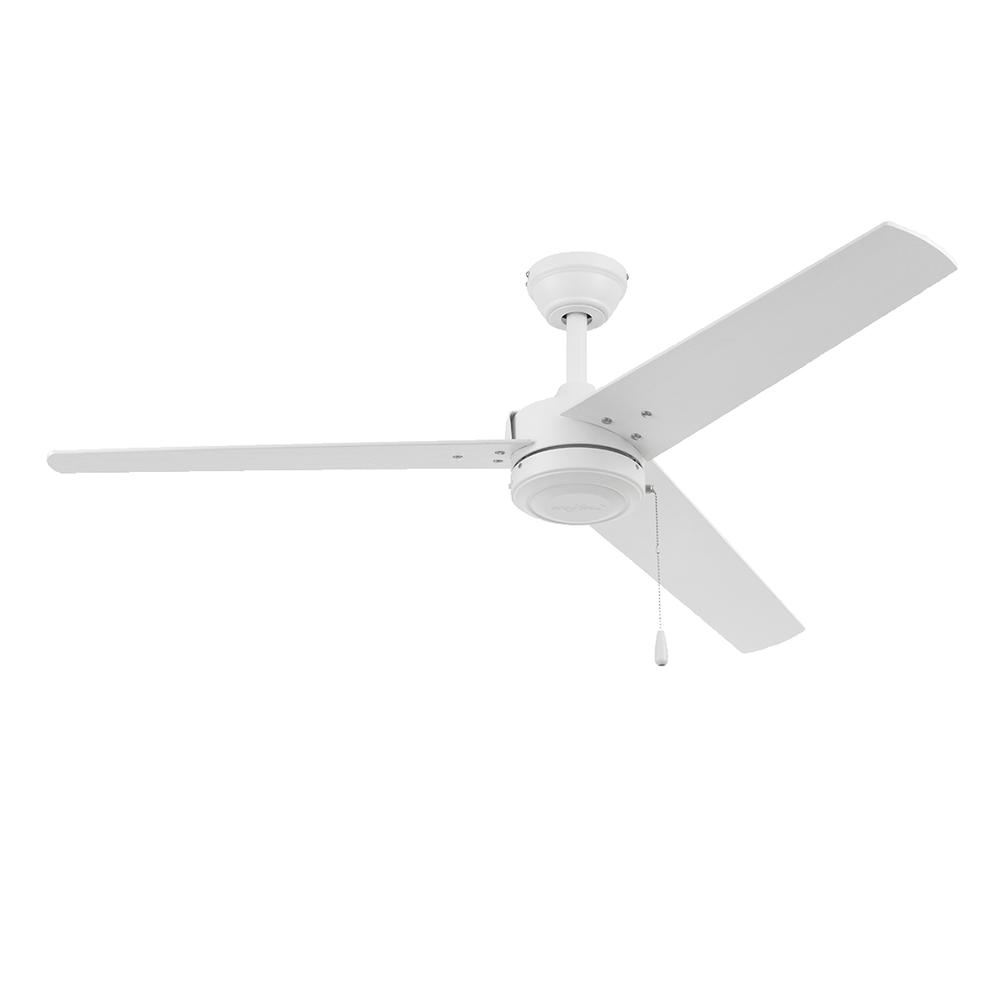 Ventilador Coolfan De Techo Bora Damp 52'' color Blanco Mate