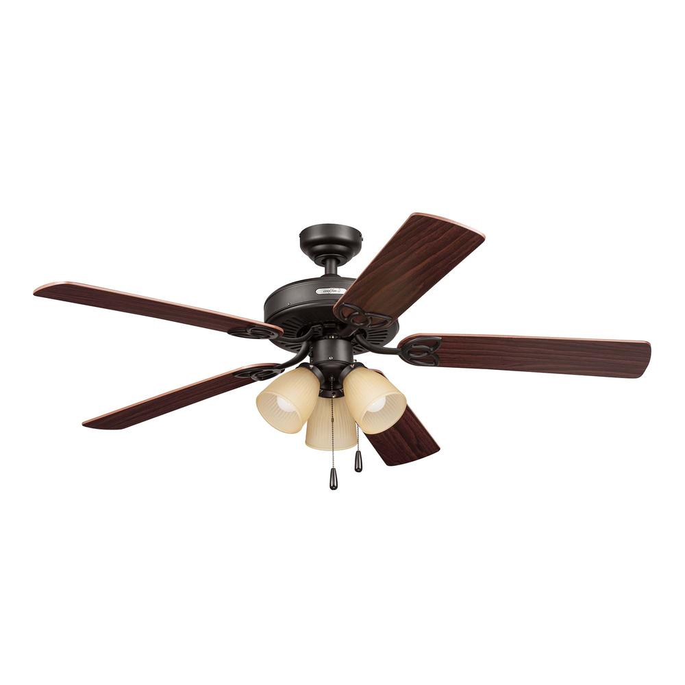 Ventilador Coolfan De Techo Architect 52'' color Bronce