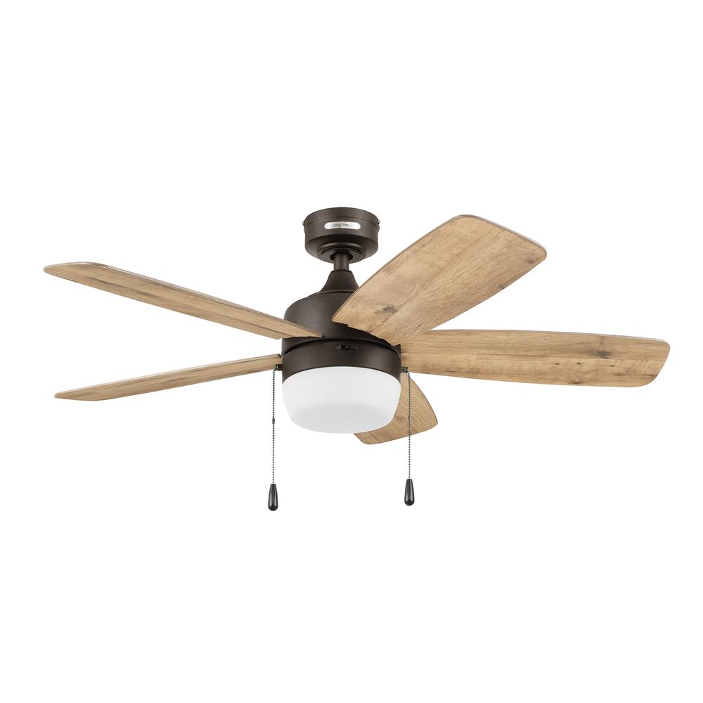 Foto 1 | Ventilador Coolfan De Techo Lugo Led 44'' color Bronce