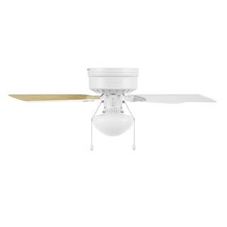 Foto 3 | Ventilador Coolfan 52111 color Blanco Samba 42 " con Luz 5 Aspas