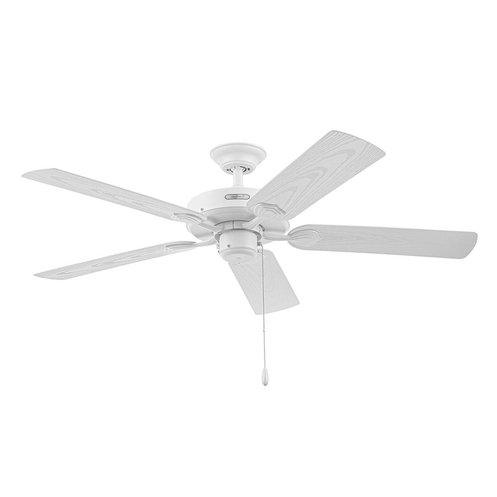 Ventilador Coolfan 66400 color Blanco de Techo Huracán sin Luz 52 ''