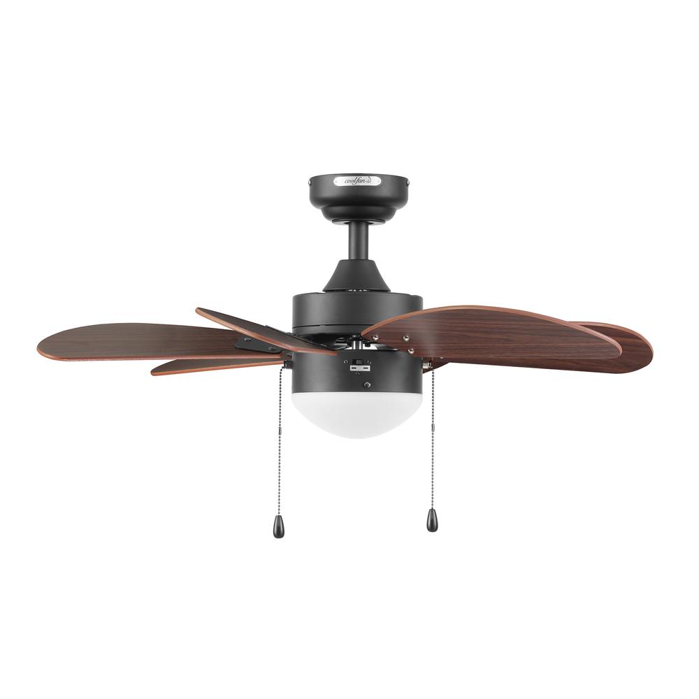 Foto 2 | Ventilador Coolfan 45503 color Marrón de Techo Tramontana 30 '' Bronce