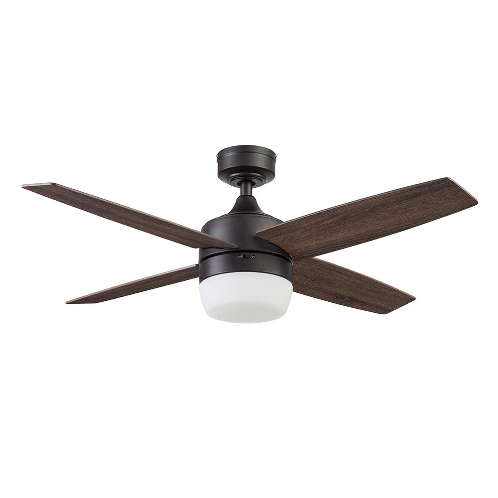 Foto 2 pulgar | Ventilador Coolfan 52203 color Marrón de Techo Bela 1 Luz 44 '' Espresso