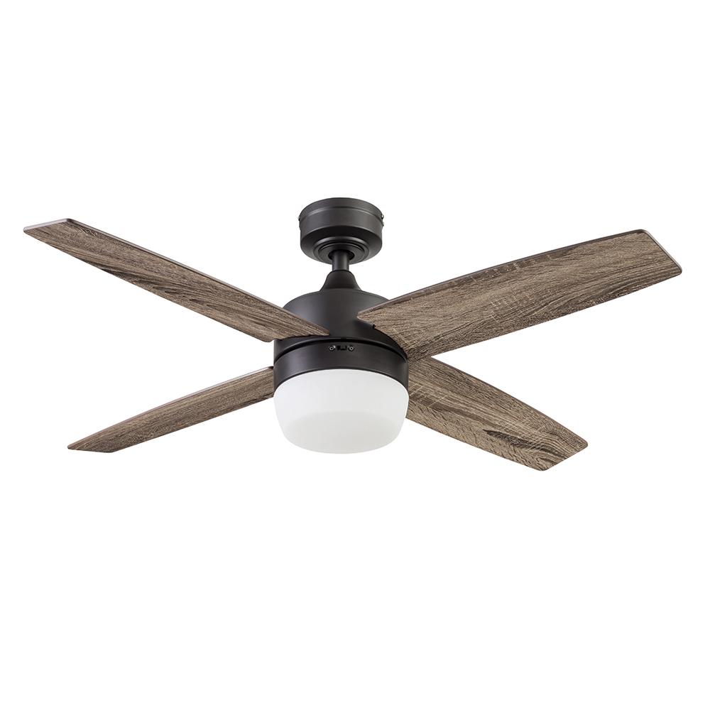 Foto 2 | Ventilador Coolfan 52203 color Marrón de Techo Bela 1 Luz 44 '' Espresso