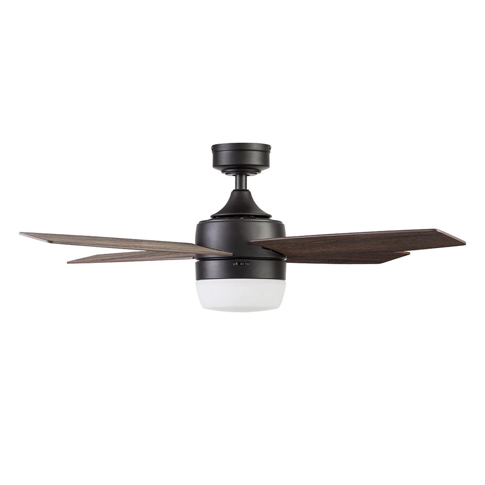 Foto 4 pulgar | Ventilador Coolfan 52203 color Marrón de Techo Bela 1 Luz 44 '' Espresso