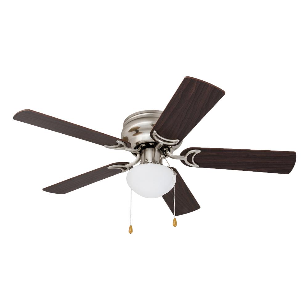 Ventilador Coolfan 52302 color Plata de Techo Bossa Nova 42 '' Níquel