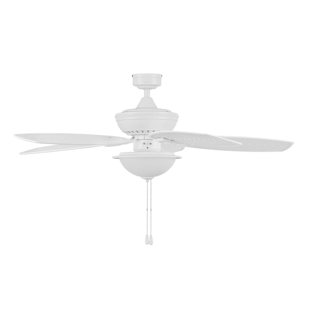 Foto 4 pulgar | Ventilador Coolfan 66406 color Blanco de Techo Huracán Tropical con Luz 56 ''