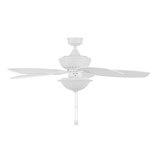 Foto 3 | Ventilador Coolfan 66406 color Blanco de Techo Huracán Tropical con Luz 56 ''