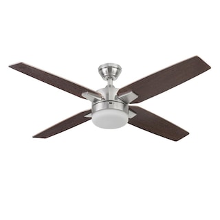 Foto 1 | Ventilador Coolfan 51102 color Marrón de Techo Feria 50 '' Níquel Cepillado