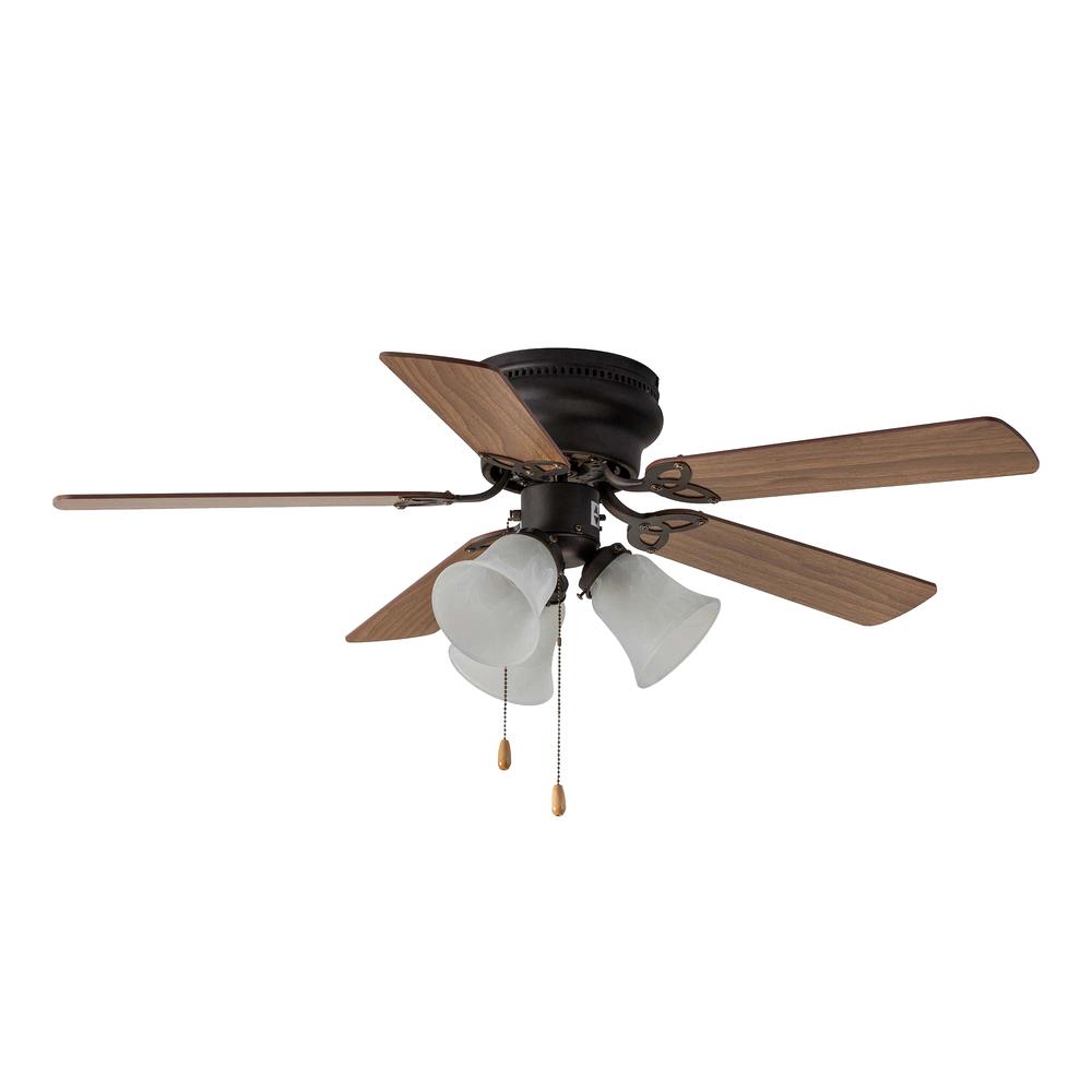 Ventilador Coolfan 45203 color Marrón de Techo Brisa 3 Luces 42 ''