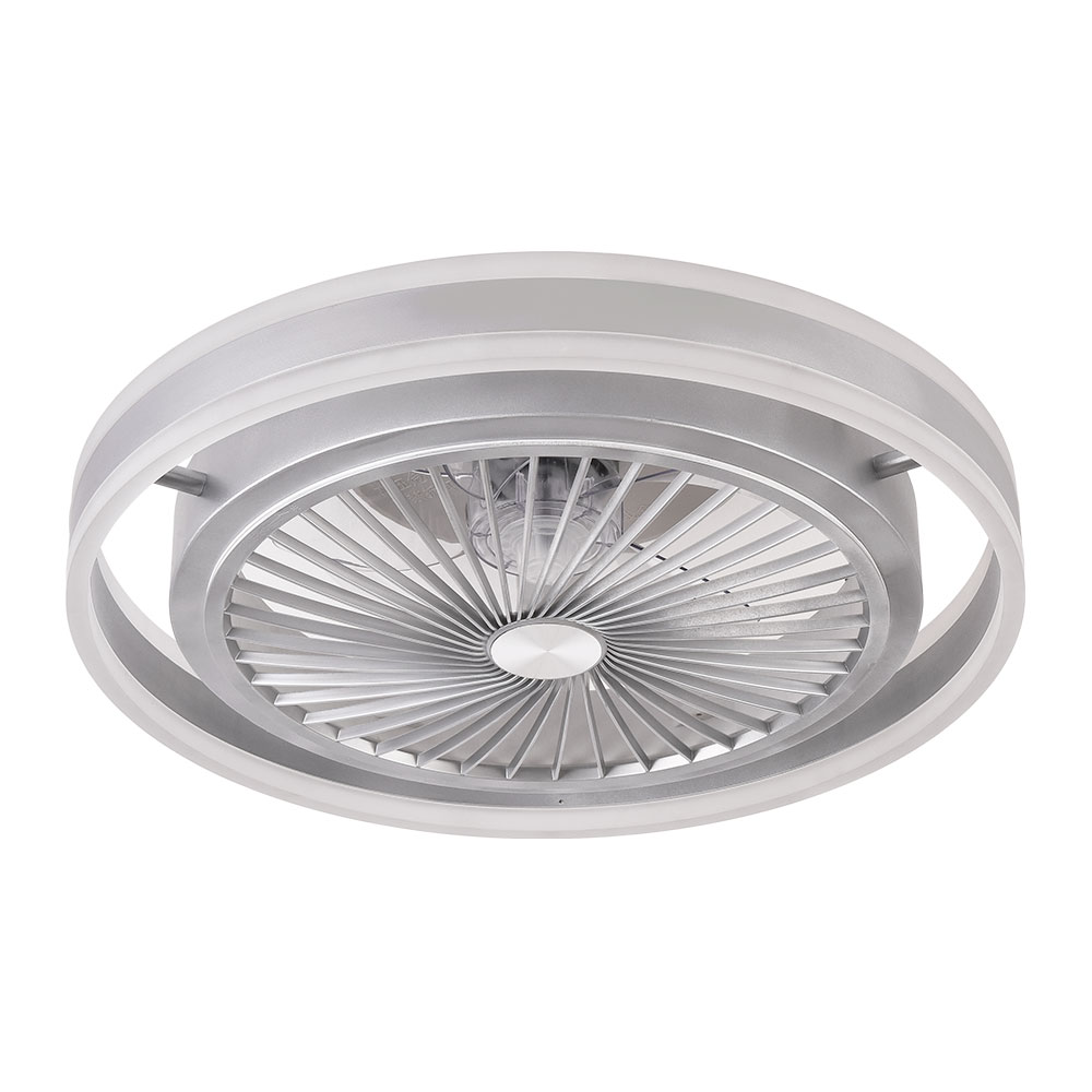 Ventilador de Techo Mil Luces Austral color Plata 80 W