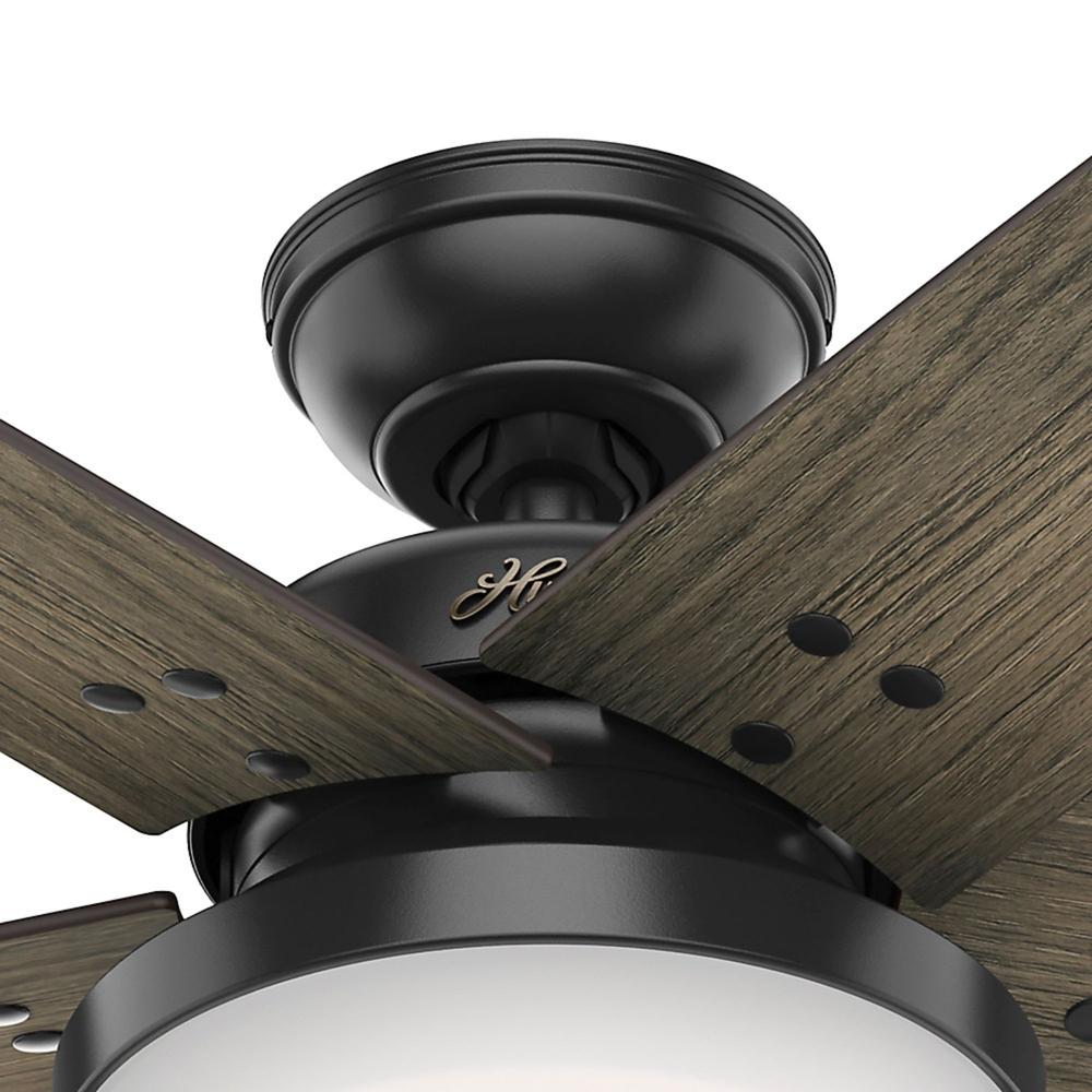 Foto 3 | Ventilador de Techo Hunter 50033 Brenham Matte Black 52''