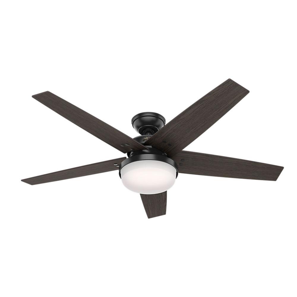 Foto 6 pulgar | Ventilador de Techo Hunter 50033 Brenham Matte Black 52''