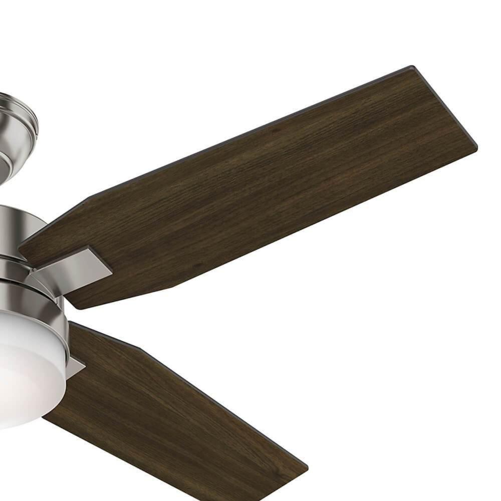 Foto 5 pulgar | Ventilador de Techo Hunter 59207 Mercado-brushed Nickel 50'' color Gris