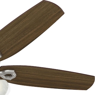 Foto 3 | Ventilador de Techo Hunter 53237 Builder Plus-brushd Nickel 52''