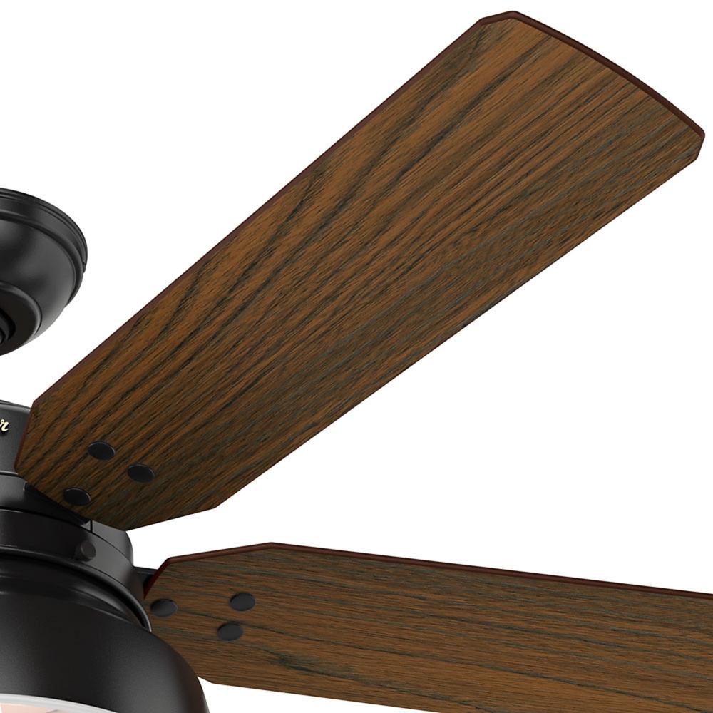 Foto 5 | Ventilador de Techo Hunter 59307 Mill Valley Matte Black 52''