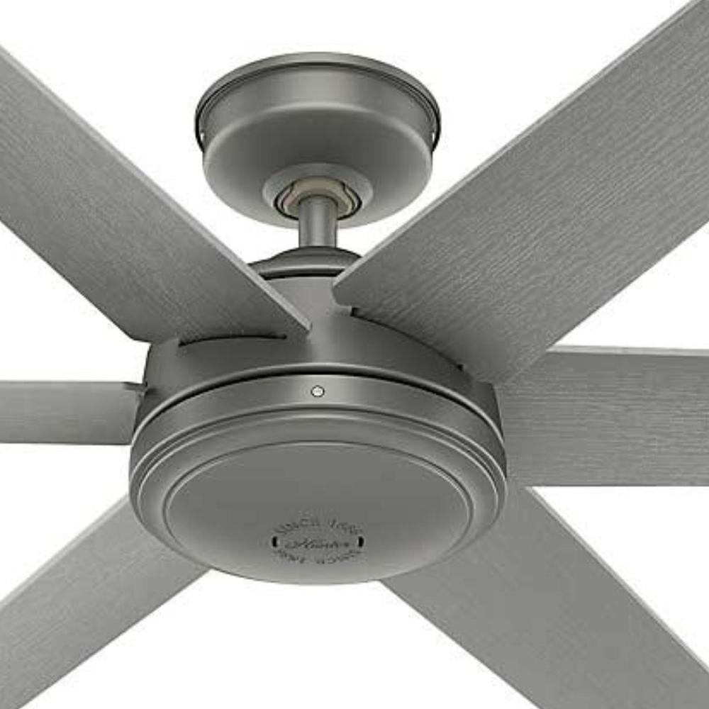 Foto 2 | Ventilador De Techo Hunter 51202 Jetty - Matte Silver 52''