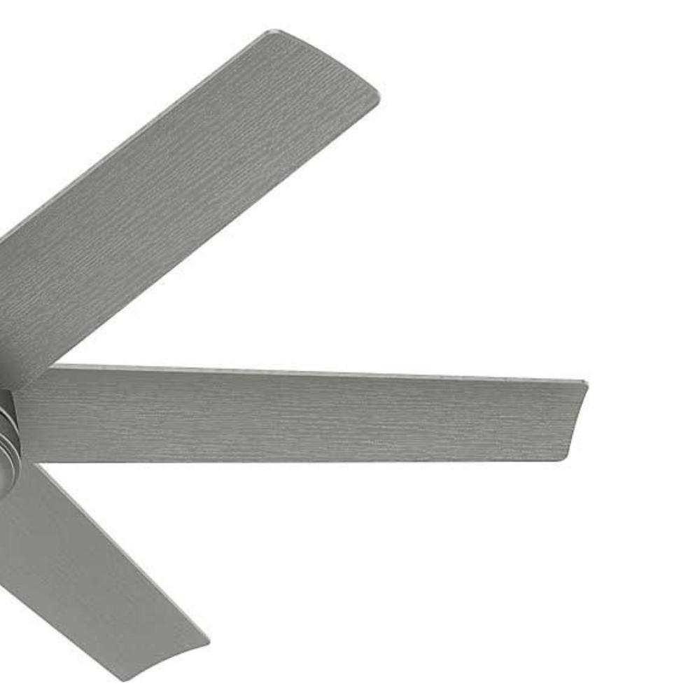 Foto 4 pulgar | Ventilador De Techo Hunter 51202 Jetty - Matte Silver 52''