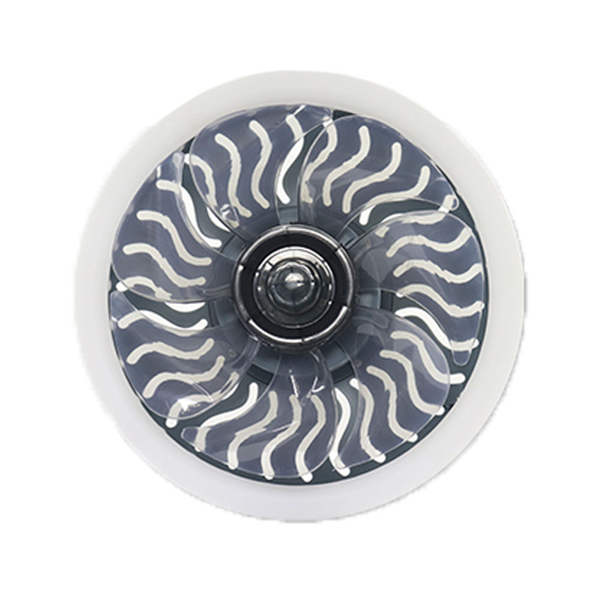Foto 2 pulgar | Ventilador de Techo Sin Cables con Lámpara Led Megaluz Lv34w03