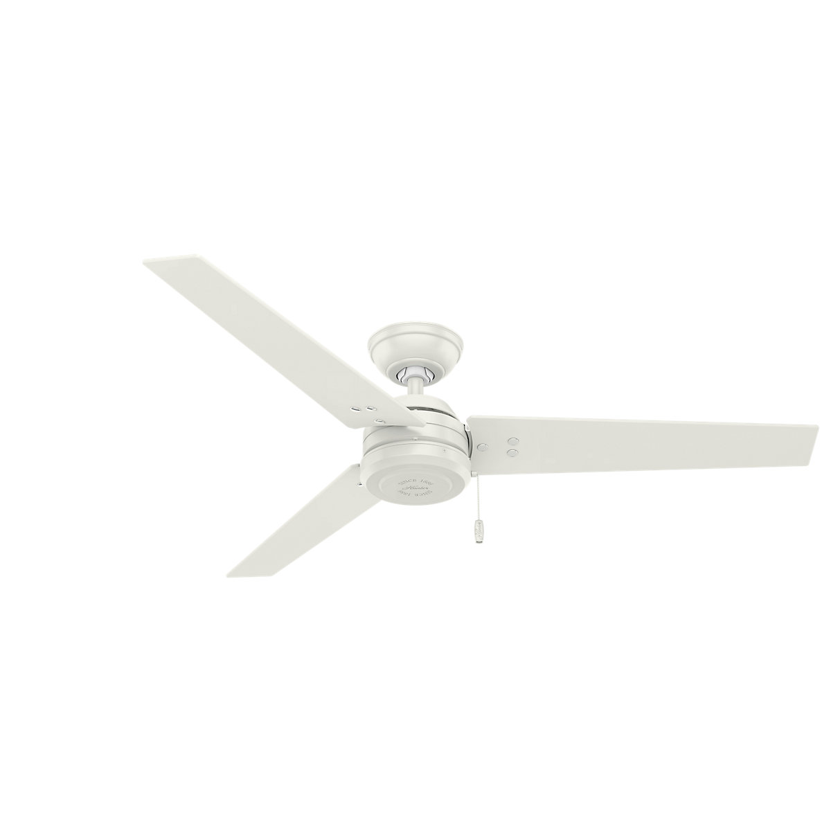 Ventilador de Techo Hunter 59263 color Blanco 52 Pulgadas