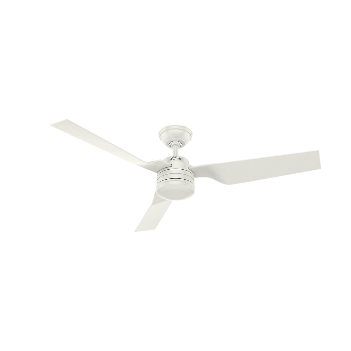 Ventilador de Techo Hunter 50257 color Blanco para Exterior 52 Pulgadas