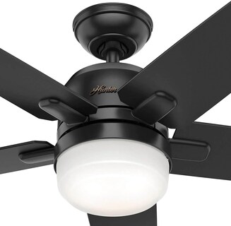 Foto 2 | Ventilador de Techo Hunter 50476 color Negro 52'' 5 Aspas