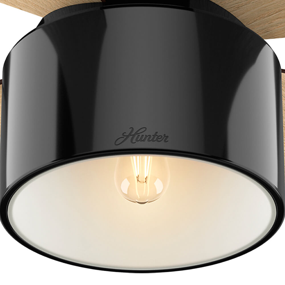 Foto 4 pulgar | Ventilador de Techo Cranbrook Negro con Luz 52"