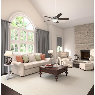 Foto 4 | Ventilador de Techo Hunter 53090 color Marrón con Luz 52 Pulgadas
