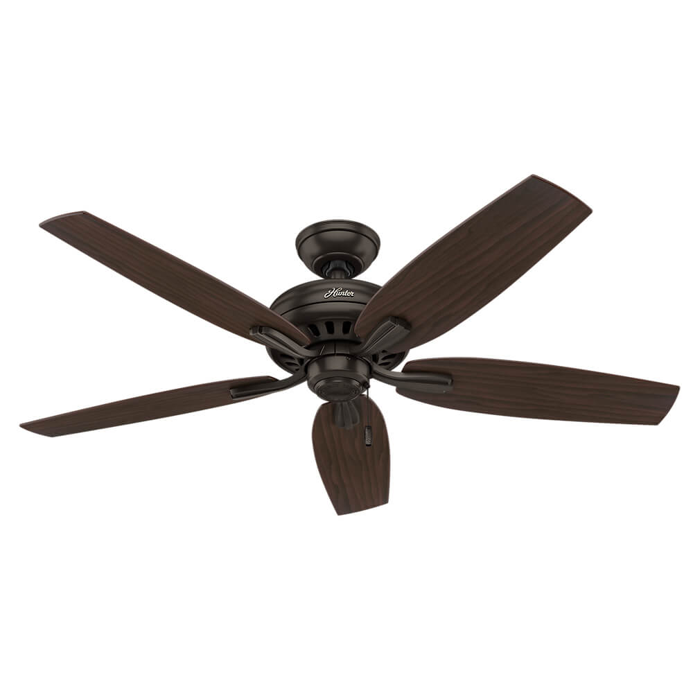 Ventilador de Techo Hunter 53320 color Marrón Newsome Bronce 52 Pulgadas